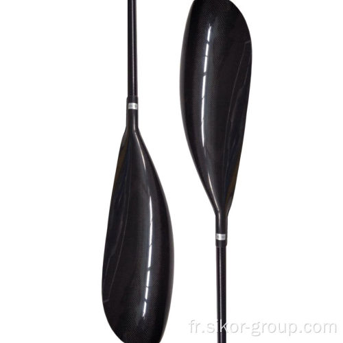 Plusieurs couleurs kayak paddle pagaie en canoe plastique souple